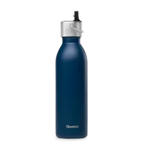 Garrafa Térmica Azul Marinho com Tampa Sport 600ml
